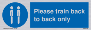 Please train back to back only
