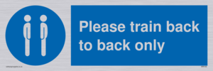Please train back to back only