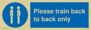 Please train back to back only