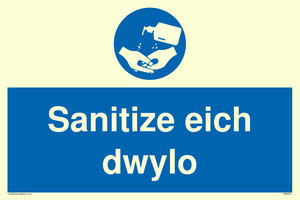 Hand sanitising station
