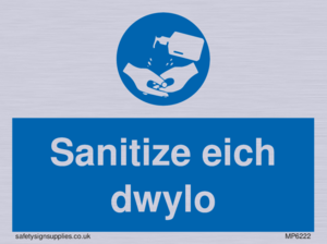 Hand sanitising station