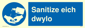 Hand sanitising station