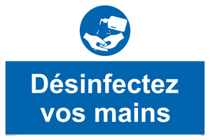 D?sinfectez vos mains