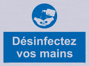 D?sinfectez vos mains
