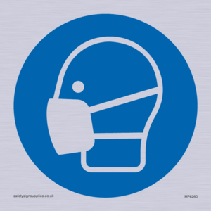 Face covering symbol