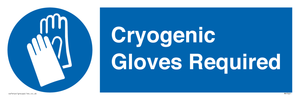 Cryogenic Gloves Required