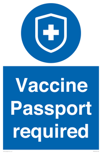Vaccine Passport required
