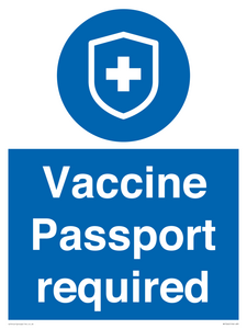Vaccine Passport required