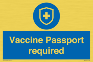 Vaccine Passport required