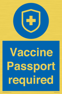 Vaccine Passport required