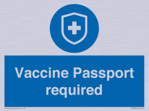 Vaccine Passport required