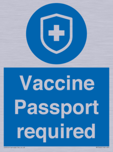 Vaccine Passport required