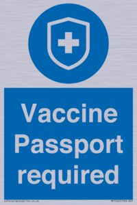 Vaccine Passport required