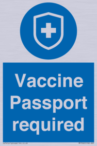 Vaccine Passport required