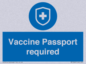 Vaccine Passport required