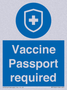 Vaccine Passport required