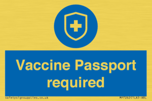 Vaccine Passport required