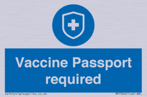 Vaccine Passport required