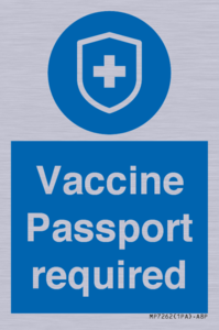 Vaccine Passport required