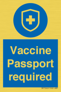 Vaccine Passport required