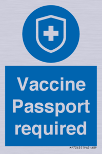 Vaccine Passport required