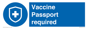 Vaccine Passport required