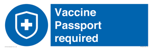Vaccine Passport required
