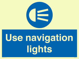 Use navigation lights