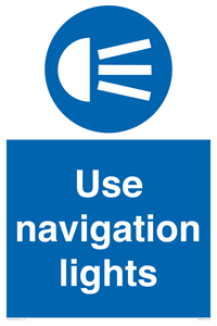 Use navigation lights