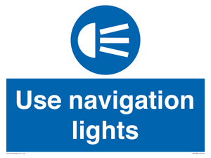 Use navigation lights