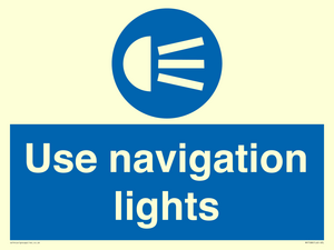 Use navigation lights