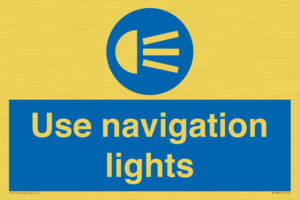 Use navigation lights