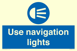 Use navigation lights