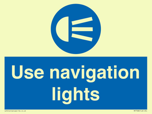 Use navigation lights