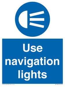 Use navigation lights