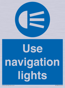 Use navigation lights