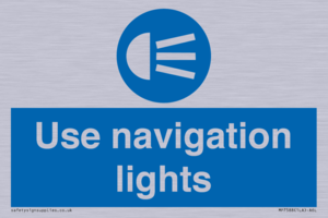 Use navigation lights