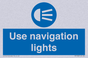 Use navigation lights