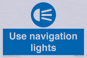 Use navigation lights