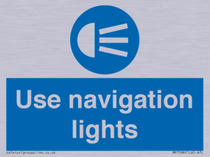 Use navigation lights