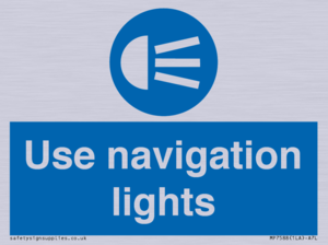 Use navigation lights