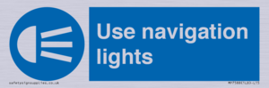 Use navigation lights