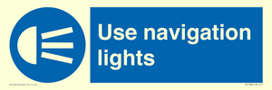 Use navigation lights