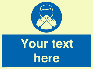 Custom mandatory use a tissue