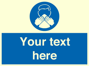 Custom mandatory use a tissue