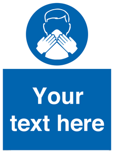 Custom mandatory use a tissue