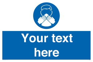 Custom mandatory use a tissue