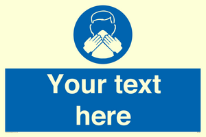 Custom mandatory use a tissue