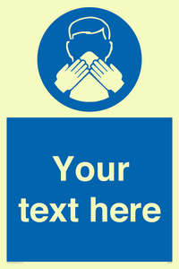 Custom mandatory use a tissue