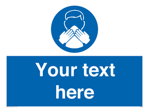 Custom mandatory use a tissue